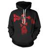 Men's Deadpool Sweatshirts Long Sleeve Hooded Coat Pullover Hoodies With Superhero Design
