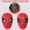 New Miles Spiderman Mask Headgear Cosplay Moving Eyes Electronic Mask 1:1 Remote Control Creative Cool Adult Kid Toys Gifts