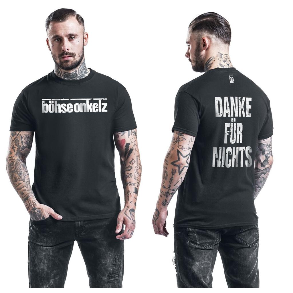 2026 Y2k Bhse Onkelz Graphic Cotton Band Tshirt Unisex Summer Short Sleeve Fashion Brand Tee Luxury Casual Vintage Tees