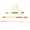 6Pcs Silver Watch Hands Set Alloy Watch Minute Hands  For Watch Repair Professionals