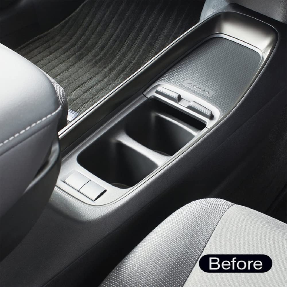 Tsuchiya Yac Center Console Tray for Toyota Aqua 180 X 205 X 60mm Vehicle-Specific MXPK1#, Black, (SY-A17)