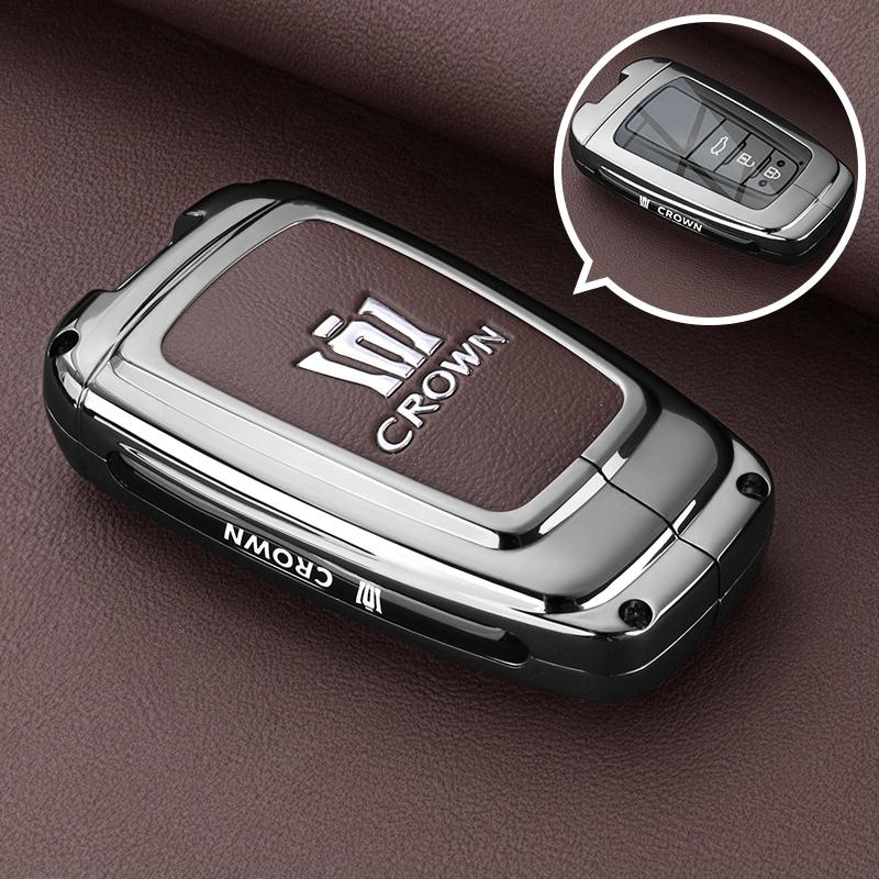 

2024 New Crown Land Release Keycase 21-23-24 Toyota Crown 12/13/14th Generation Special Car Buckle Shell