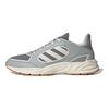 adidas Neo 90S Valasion Rétro Maille Cuir Amorti Antidérapant Résistant à l'Usure Respirant Tige Basse Chaussures de Running Décontractées Unisexe sneaker Gris HP6767