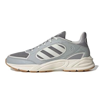 Neo 90S Valasion Retro Mesh Leather Cushioning Non-Slip Wear-Resistant Breathable Low-Top Casual Running Shoes Unisex Sneaker Gray HP6767