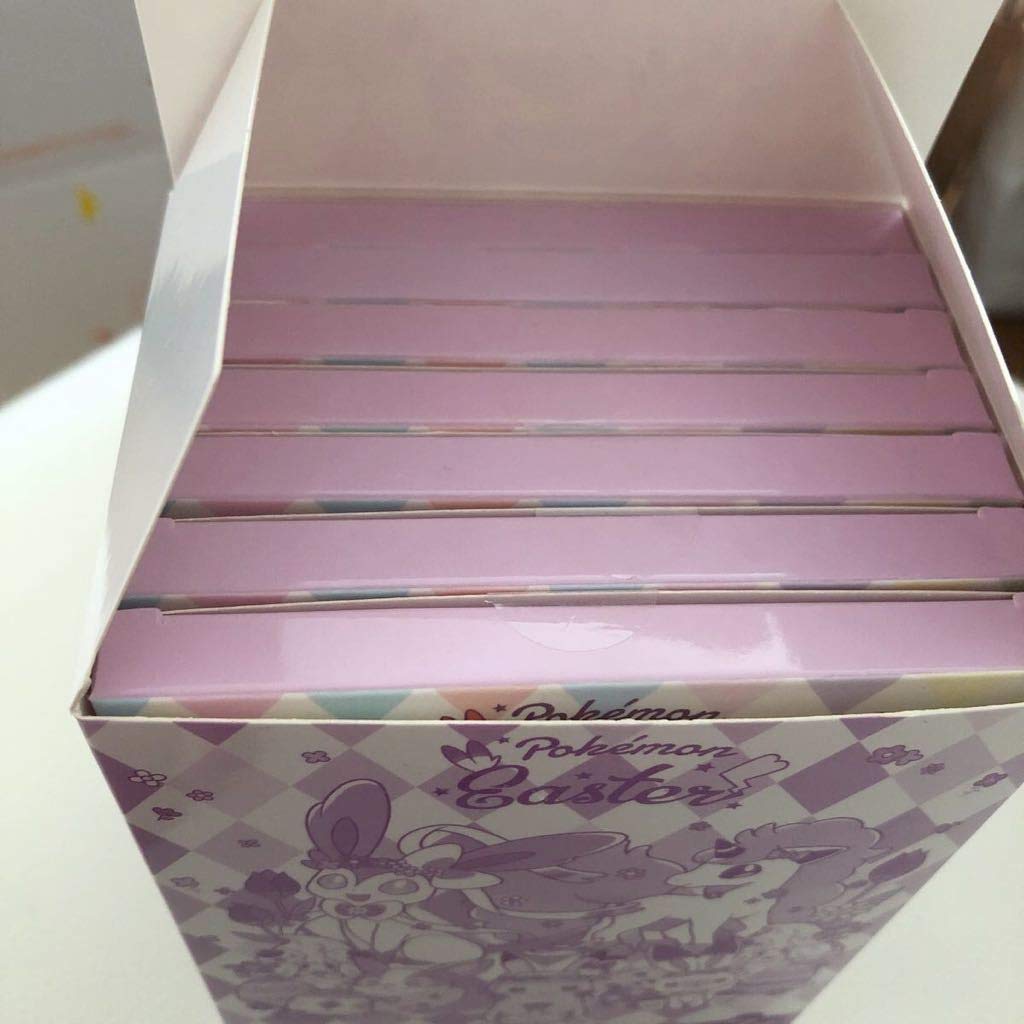 All 7 Types Set Pokemon Center Limited 2020 Easter Easter BOX with Stand Acrylic Charm Collection Wampachi Mawhip