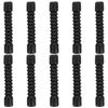 10Pcs Rubber Brake Throttle Cable Cover 45x6mm for Motorcycles Off-Road Bikes Dust Sand Water Protection Extended Cable Life