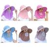 Lightweight Summer Sun Hat Multi Color Neck Flap Hiking Style for Unisex Summer Adventures