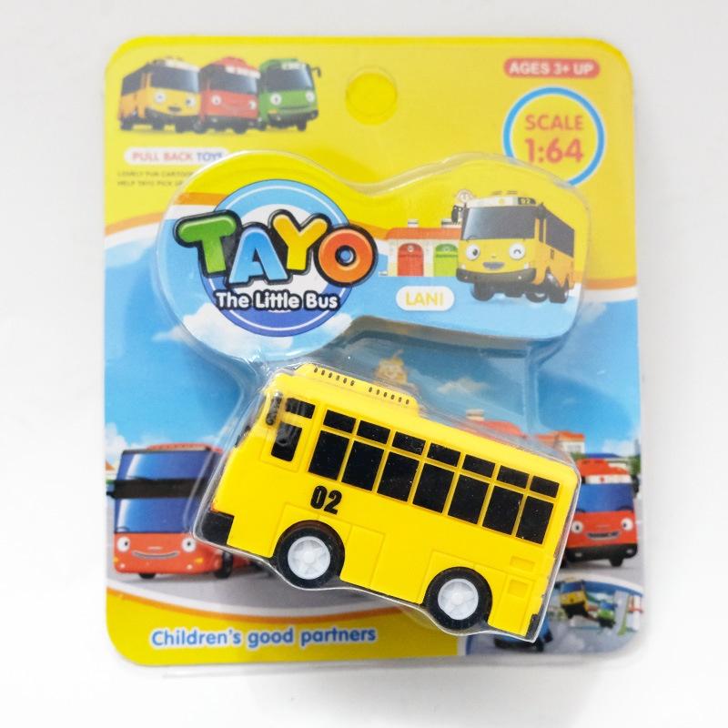 

Модель Тайо Маленький Автобус Премиум Качества Мини Набор Игрушек Для Детей Идеальный Подарок жёлтый