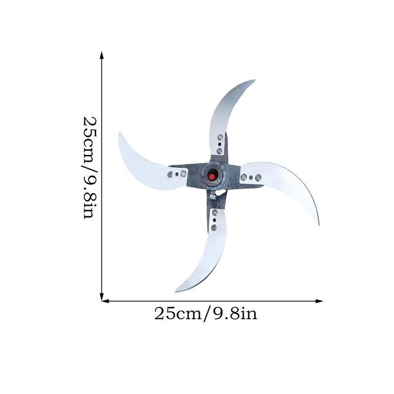 Household Farming Grass Shredder Knife Blades Manual Chaff Cutter Blades Home Adjustable Thickness Blades Replacement Supplies