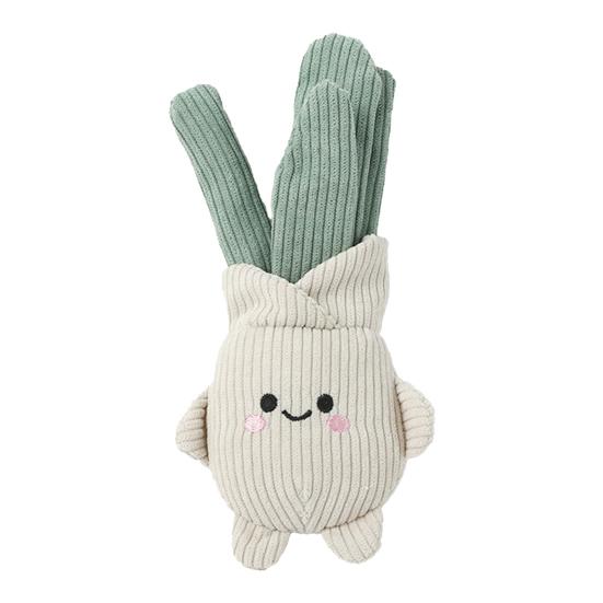 Squeaky Plush Dog Toy Onion Banana Shaped Chew Toys for Puppies Small Dogs Sound Making Dog Toys for Teeth Cleaning Interactive Play