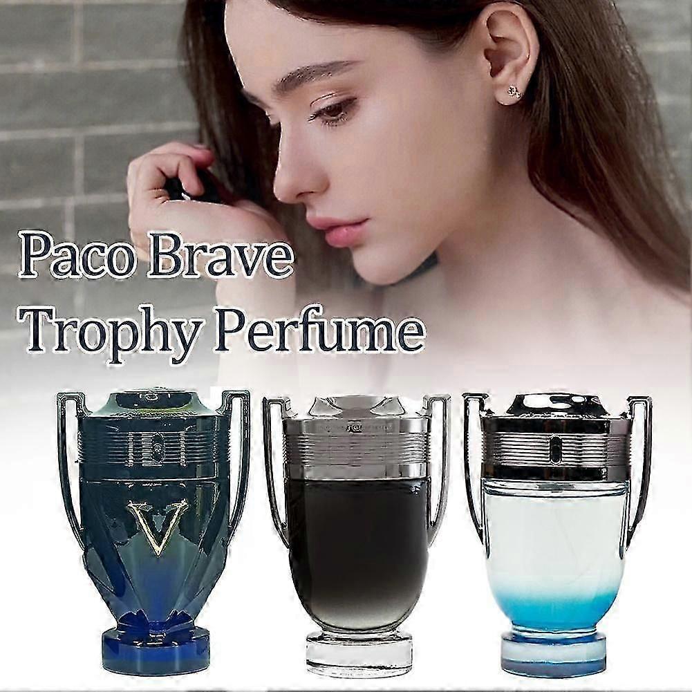 Paco Rabanne Invictus Trophy Perfume 100ml Eau de Toilette for Men R7W1 New Arrival S06