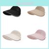 Summer Breathable Sun Hat With Wide Brim For Outdoor Travel And Face Sun Protection