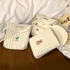 Cute Cartoon Embroidered Period Pad Bag - Portable Menstrual Cup & Sanitary Napkin Holder