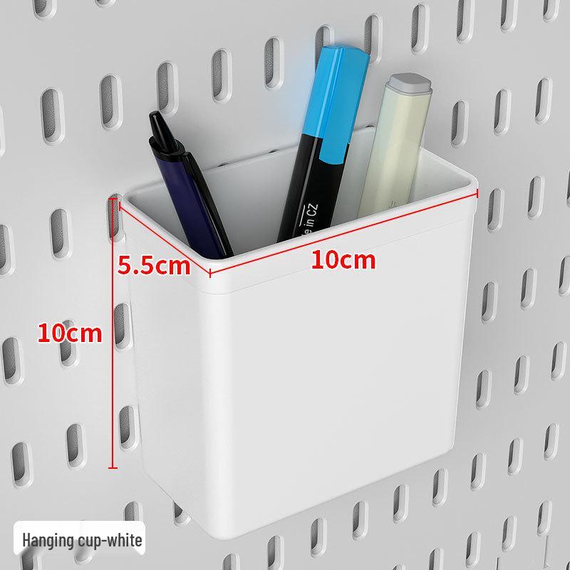 Pegboard Hooks & Baskets for Office, Home, or DIY Desktop Display