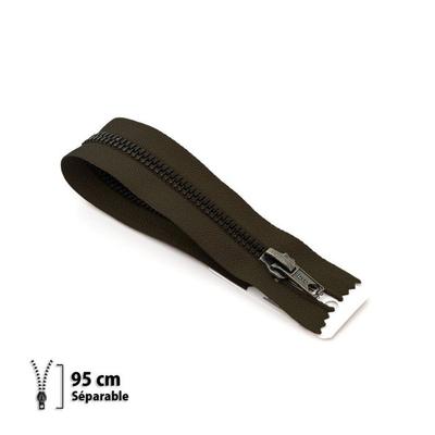 Reißverschluss Z19 - Messing Teilbar 6mm - 95 cm