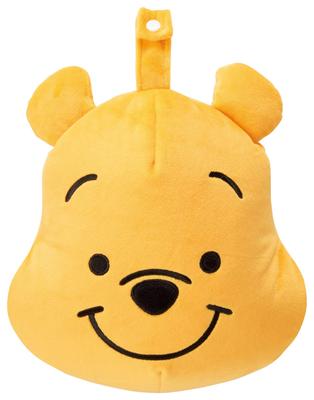 Marushin Kapucí na krk Disney Medvídek Pú Transformuje se do plyšového produktu Jako korálek Š24 x Jako krk V35 x Polštář, Pú, Relax/Pú Korálky, Oboustranný, Hračka,