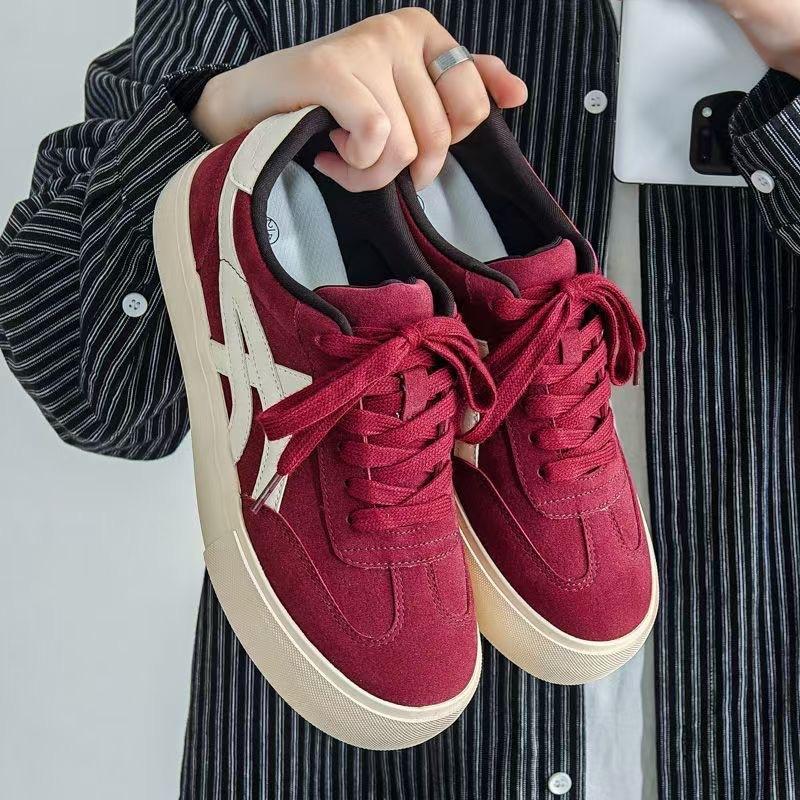 Men S German Training Shoes Canvas Sports Board Shoes Couple Versatile
