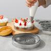 5/6/7/8/9/10 Cm Perforated Tart Rings With Hole Stainless Steel Tart Bottom Tower Fruit Pie Quiches Cake Ring Mousse Baking Mold