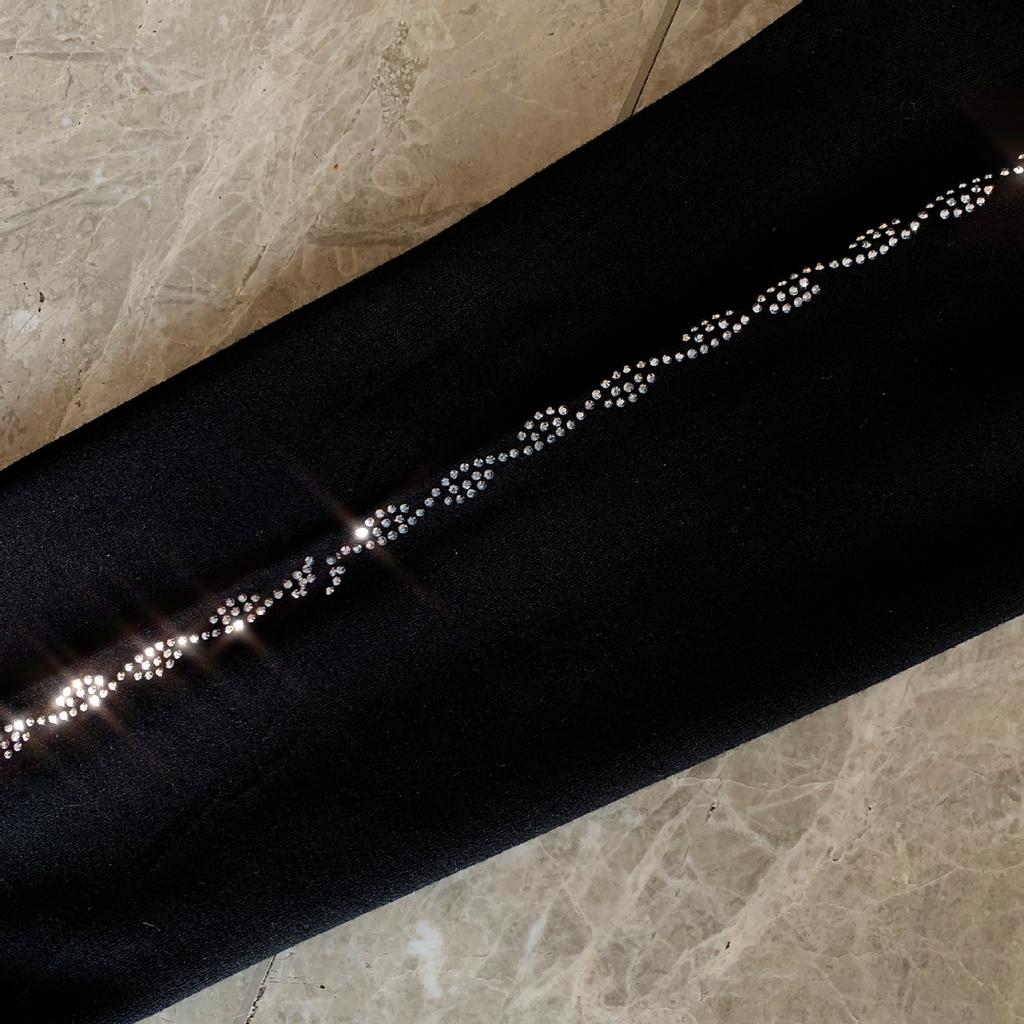 Striped Pants Women's Sports Pants Stretch Thinner Hips Breathable Sweat-absorbent Leggings