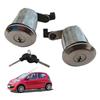 Do Peugeot 107 Citroen C1 Toyota Aygo Zamek drzwi cylindryczny zestaw kluczy 05-14