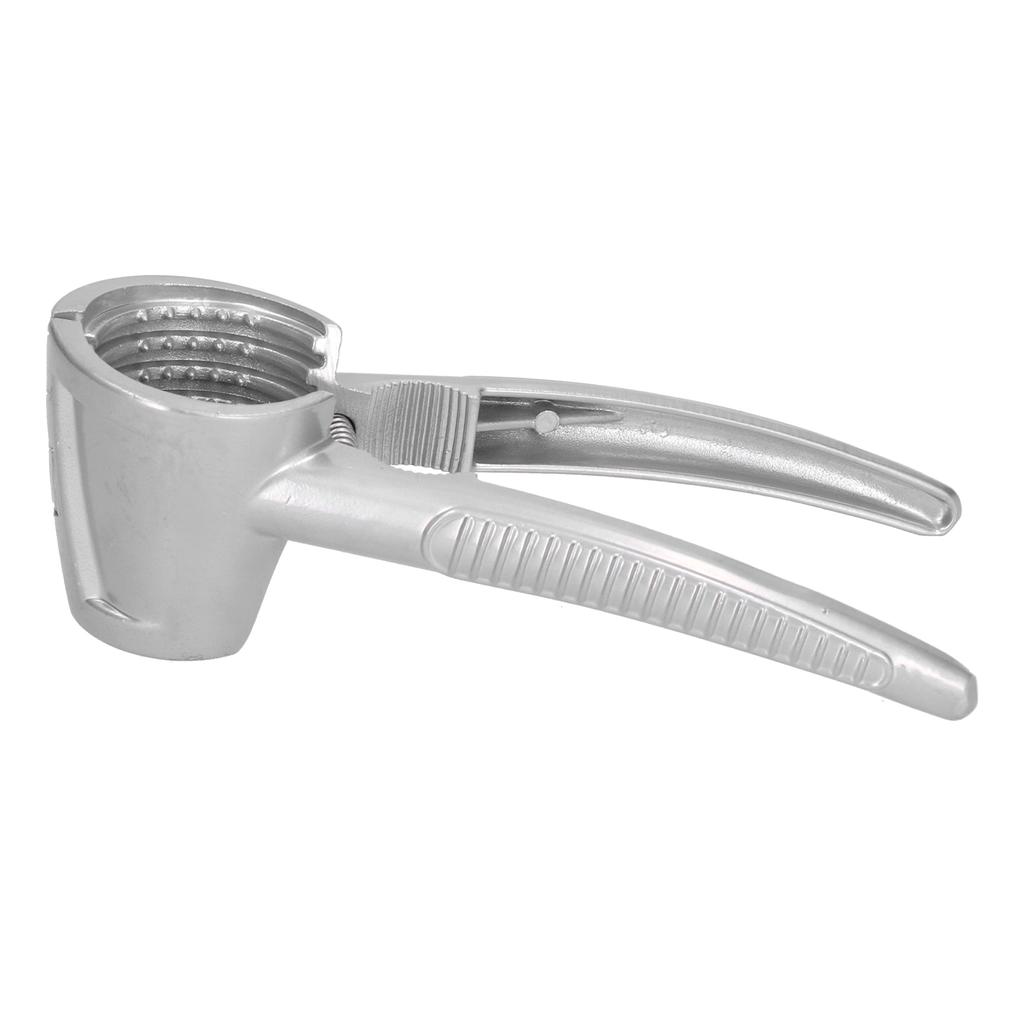 Walnussknacker aus Aluminiumlegierung mit Walnussnadel, langlebiger Walnussclip-Öffner, Klemme Silber