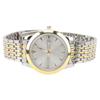 Quartz Men Watch Commercial Dual Date Stylish Classic Quartz Stainless Steel Dress Watch Gold and