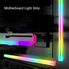 1 Satz Essentieller Motherboard-Lichtstreifen 5V ARGB Sync Gute Wärmeableitung LED-Streifenlampe RGB PC Motherboard LED-Streifen