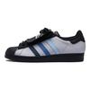 adidas Oryginalne SUPERSTAR Antypoślizgowe Odporne na ścieranie Niskie Buty do Skateboardu Unisex Czarne Szare EG4959(Zespół645-)