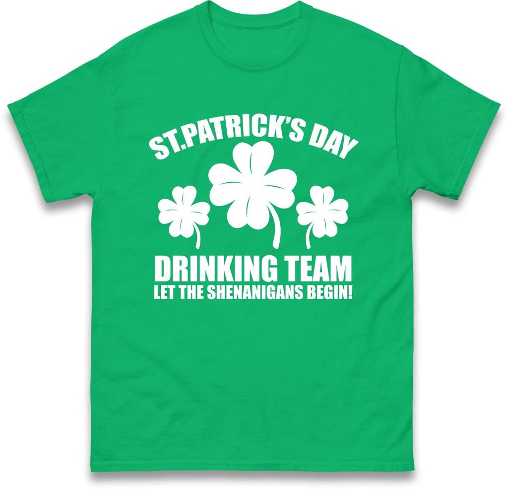 St. Patricks Day Drinking Team T-Shirt, St. Patrick's Day 2025 Gift T Shirt