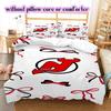 Ice Hockey Logo Pattern Bedding Quilt Set Quilt Cover Pillowcase Home Decoration Birthday Gift (1*duvet Cover+ 2*pillowcase, Without Core)