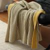 Nordic Knitted Blanket - Thickened Yarn Throw for Office AC Naps, Sofa Cover, Bed End Decoration & Shawl