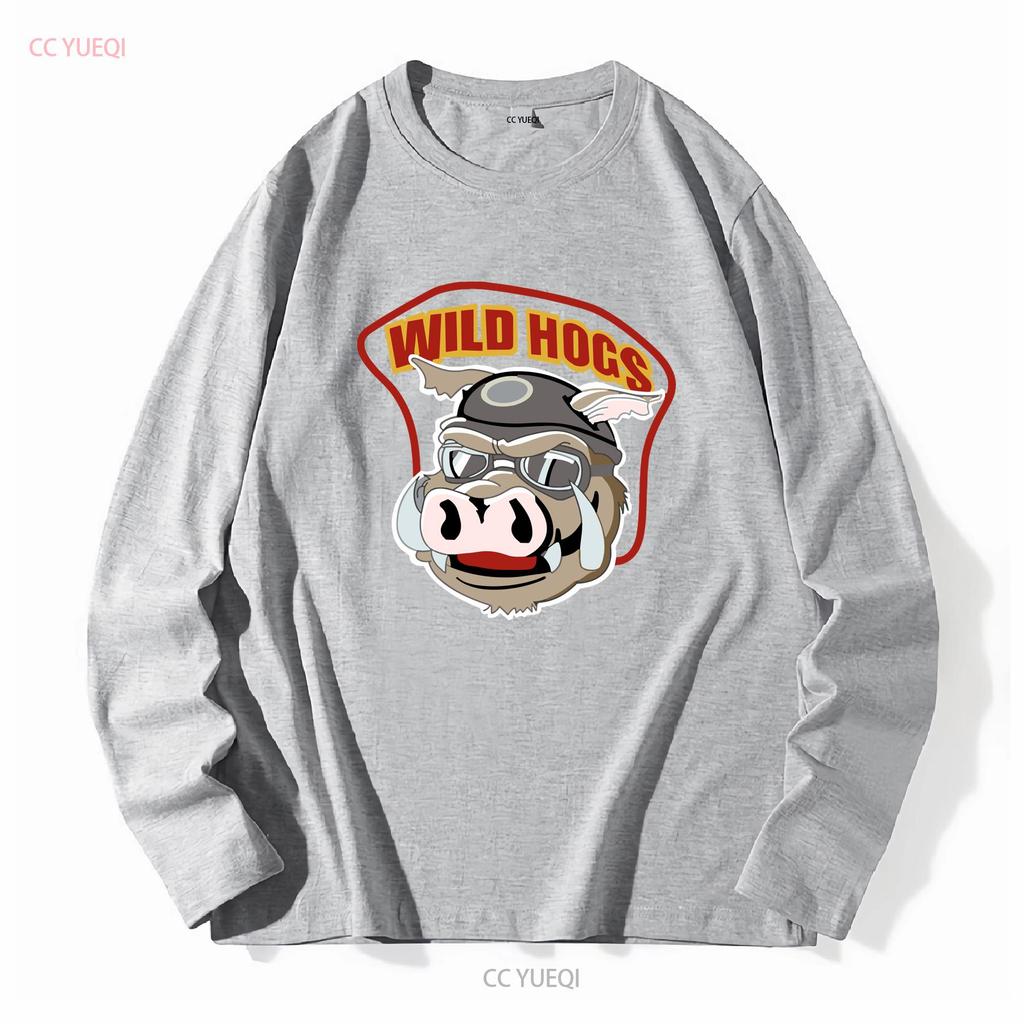 New Wild Hogs Logo Active T Shirt American Funny Size S 5xl long or short sleeves vintage Washed Comfortable Slightly Versatile
