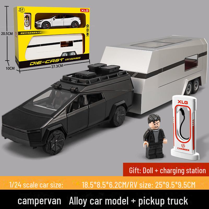 Großes Legierungs-Offroad-Pickup-Spielzeugauto für Kinder