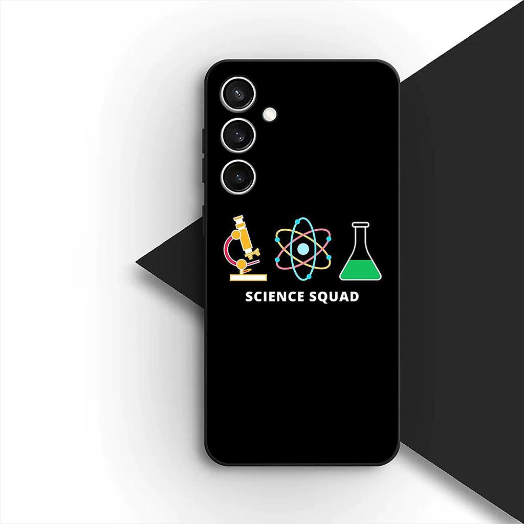 Chemical Maths Equation Formula Phone Case for Samsung Galaxy S24 S25 S23 FE Ultra Plus S7 Edge S25+ S23+ A56 5G Cover