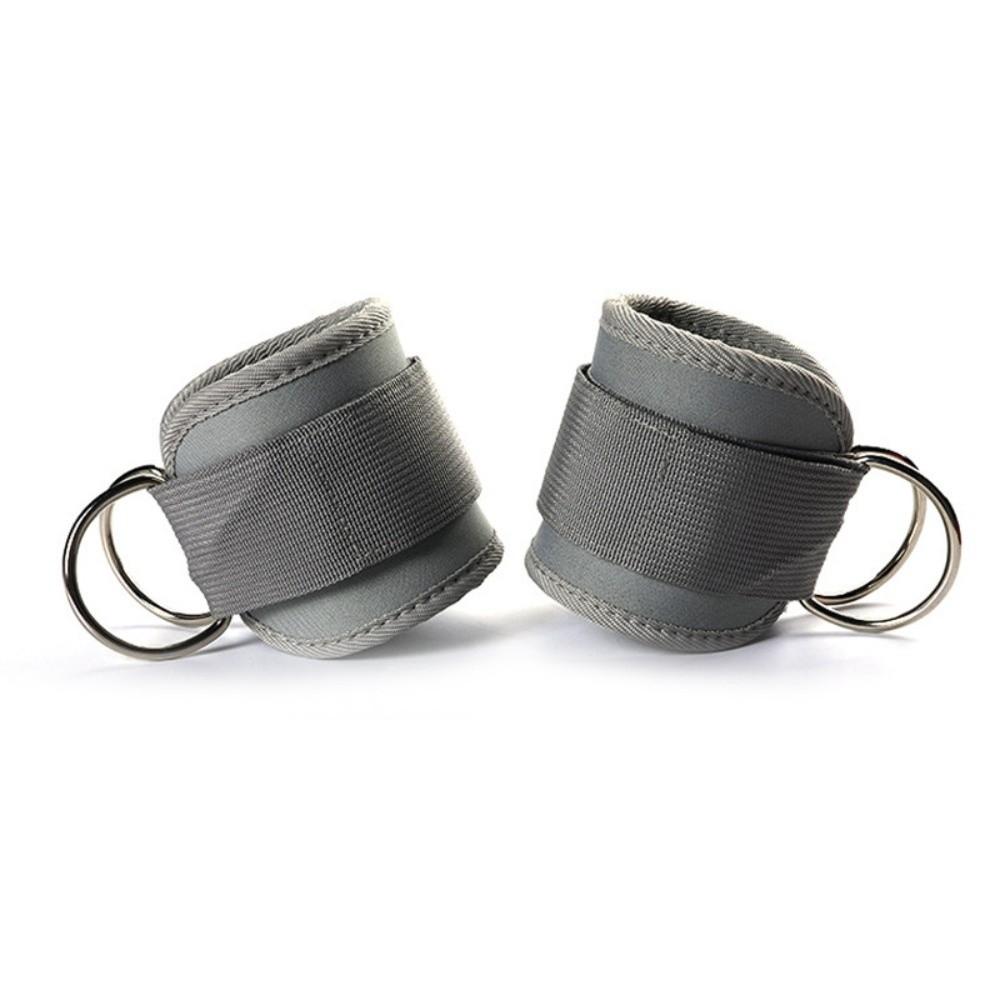 D-Ring Glute Kickback Ankle Padded Straps for Cable Machine Ideal Fitness Ankle Covers  Gym