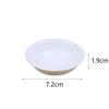 Ound Bowl Painting Palette Portable Seasoning Dish Vinegar Bowl
