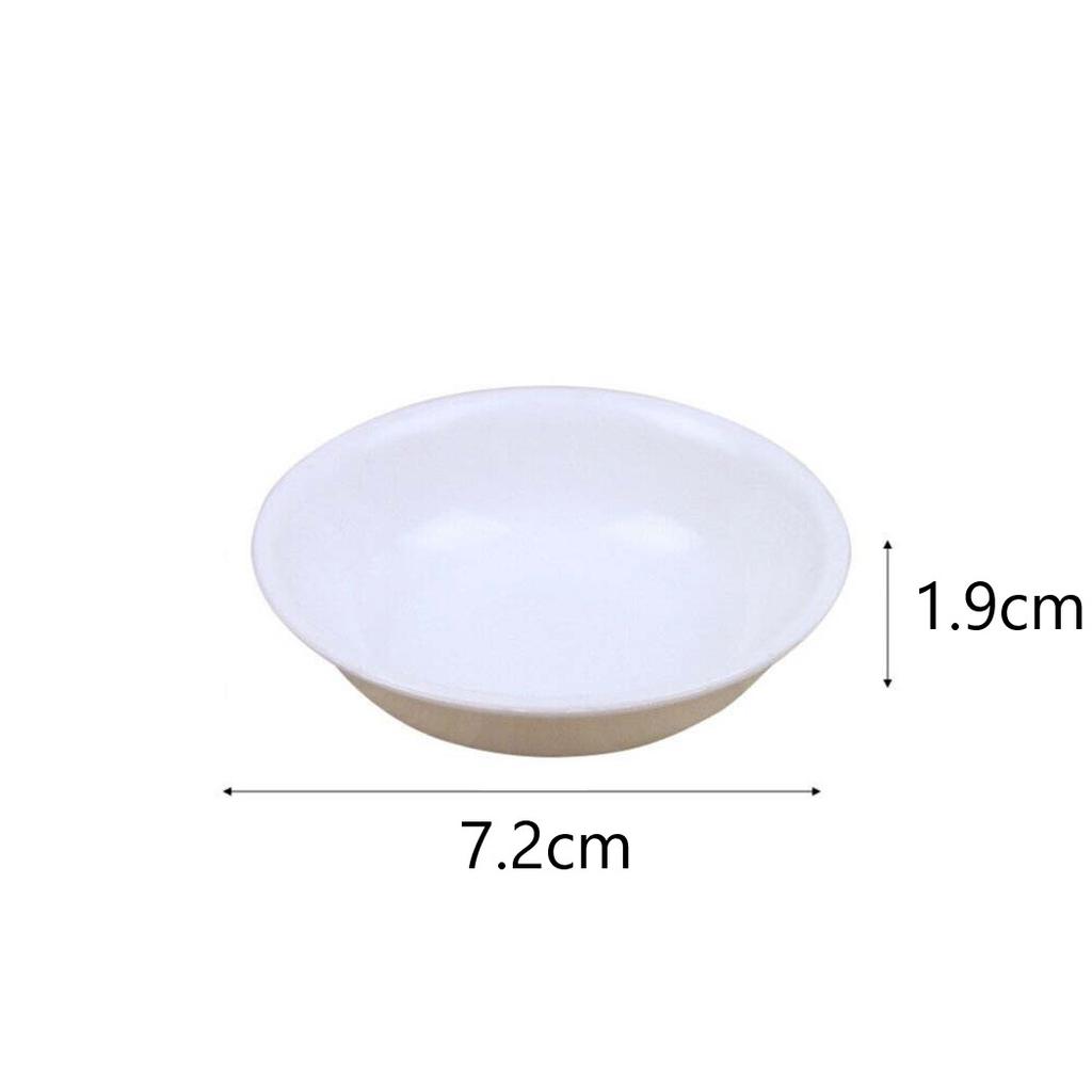 Ound Bowl Painting Palette Portable Seasoning Dish Vinegar Bowl