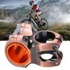 Mountain Bike Short Handlebar Stem 0 Degree Hollow Aluminum Alloy   Stem Part