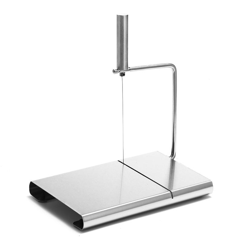 Nerezový kráječ sýra s měřítkem, Sýr, Sýr, Kráječ klobás, šunky, Kráječ másla a dělič