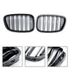 Gloss Black Front Kidney Grille Grill Fit BMW 5 Series GT F07 2009-2017
