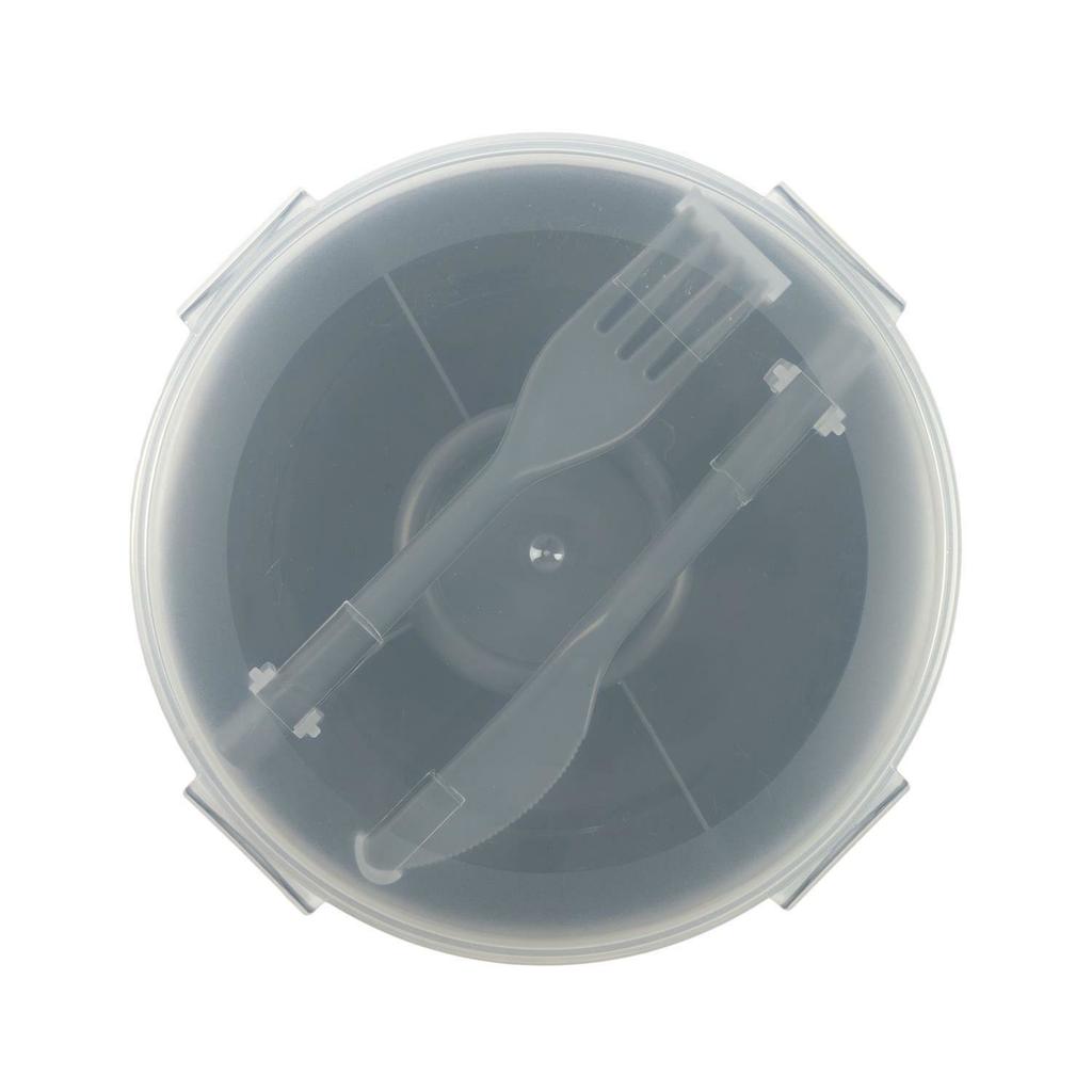 LUNCH BOX Round green 1.4l light breakfast box