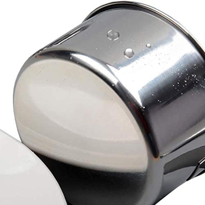 5 Pcs Stainless Steel Measuring Cup Set Rust-proof Mirror Polished Multiple Models Precisely