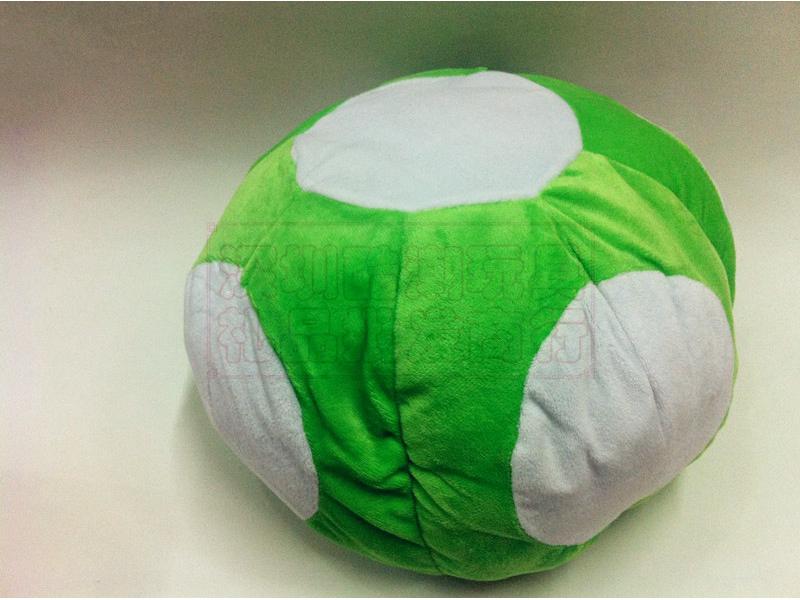 

Super Mario Big Mushroom Plush Hat Toy 35*18CM (400g) зелений