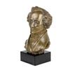 Felix Mendelssohn - marble bust, statuette of a famous person, decoration for office, school, and hotel by the Art-Dog brand