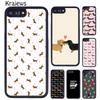 Krajews Dachshund Doxie Dogs For iPhone 17 Air 16 Phone Case Cover 15 14 Plus 12 13 Pro Max Coque