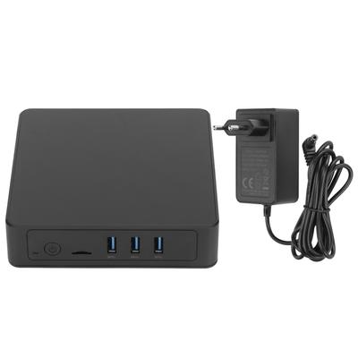 Mini-PC, 4 Kerne, 4 Threads, 8 GB + 256 GB, 4K, 60 Hz, DP, Micro-Gaming-Computer für Win 11 Home System