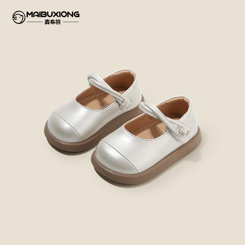 

Girls shoes children baby toddler shoes simple small leather shoes Korean version baby children spring and autumn single shoes princess shoes factory direct price for full cartons (120 pairs)