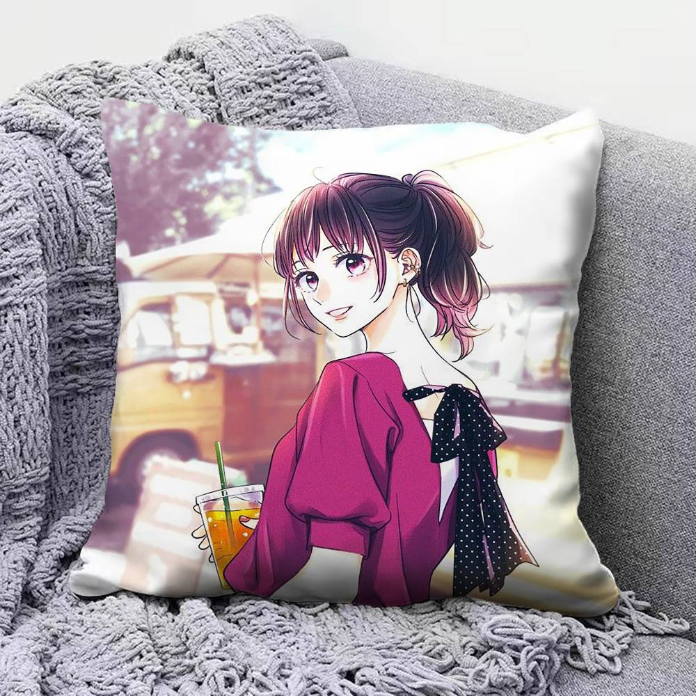 How I Met My Soulmate Manga   Pillow Covers, Home Sofa Cushion Covers and Aecorative Custom