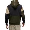 Jordan Felpa con cappuccio patchwork con stampa logo manica lunga uomo grigio nero DV1596-045
