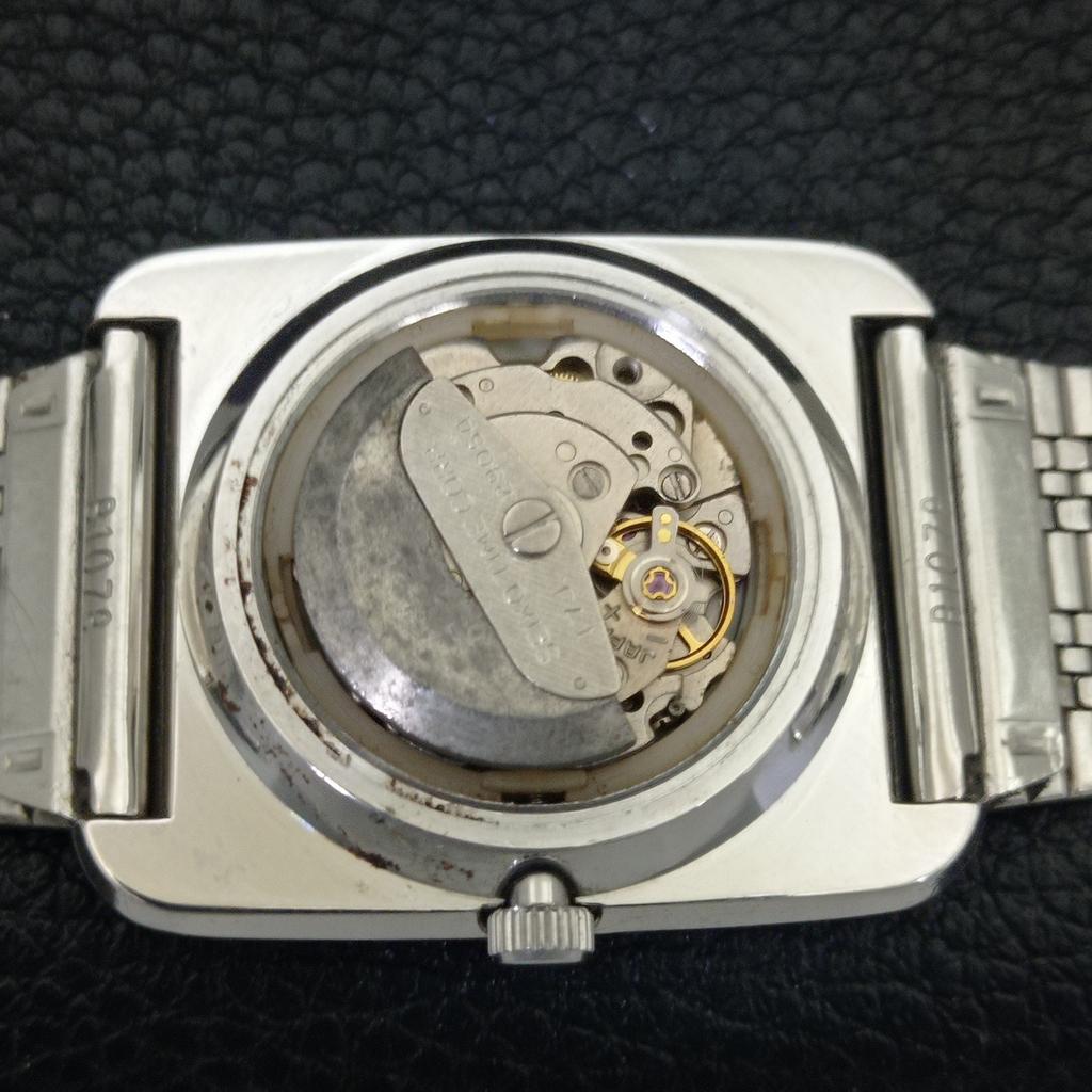 SEIKO HI-BEAT AUTOMATIC JAPAN BOY VINTAGE ORIGINAL DIAL SLIM WATCH a704280-1